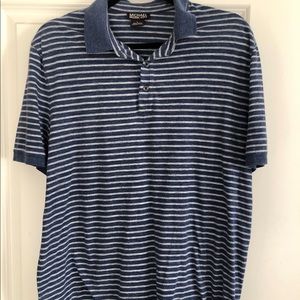 Michael Kors striped polo